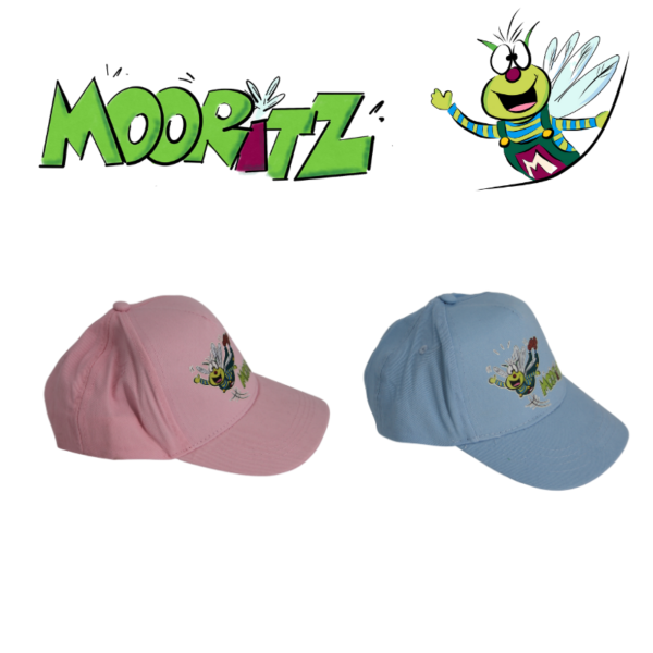 Mooritz Basecap blau pink
